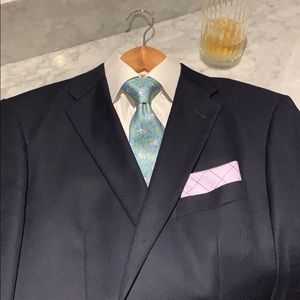 Loro Piana mens blazer sport coat navy